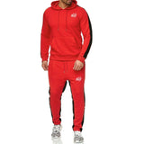 New Tracksuit Men Fashion Long Sleeve Hoodies+Pants Set Male Tracksuit Sports Suit Men's Gyms Set Casual Sportswear Suit 2019