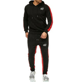 New Tracksuit Men Fashion Long Sleeve Hoodies+Pants Set Male Tracksuit Sports Suit Men's Gyms Set Casual Sportswear Suit 2019
